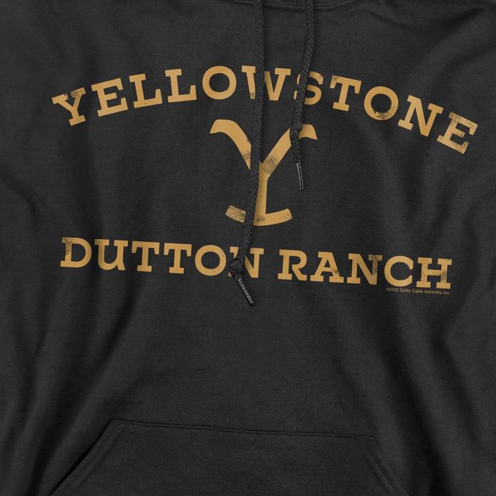 Immagine prodotto Yellowstone Felpa con Cappuccio Logo ad Arco Uomo (L)
