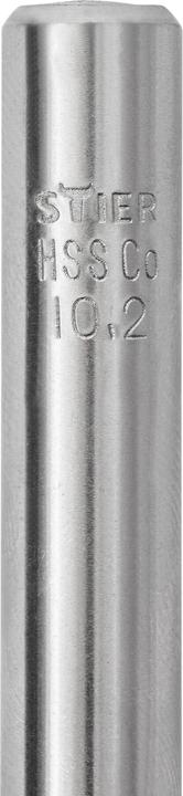 Produktbild Stier Spiralbohrer 10,2 mm Premium HSS-E Co5 DIN 338 135° (10,2 mm)