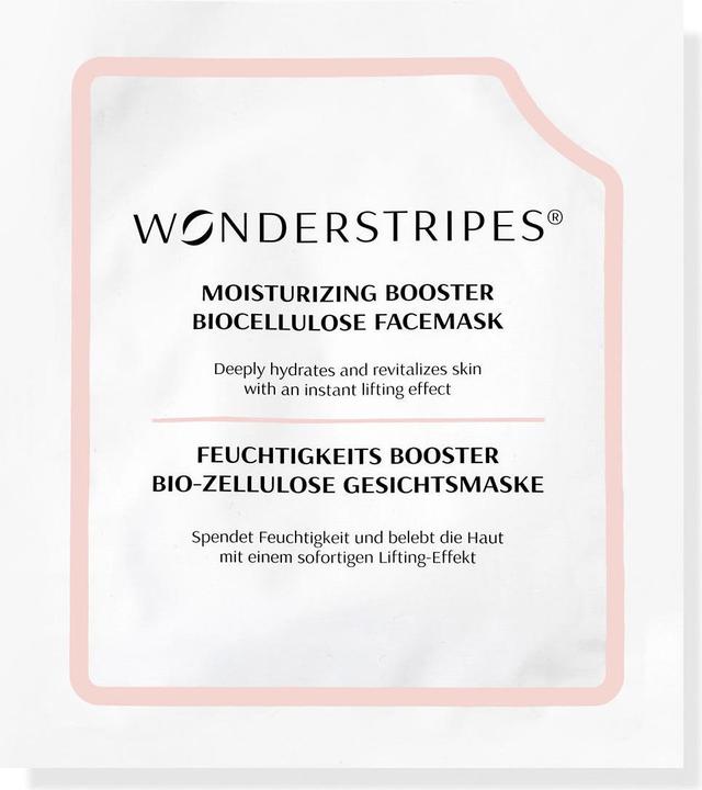 Produktbild Wonderstripes Hyaluron Bio-Zellulose Gesichtsmaske