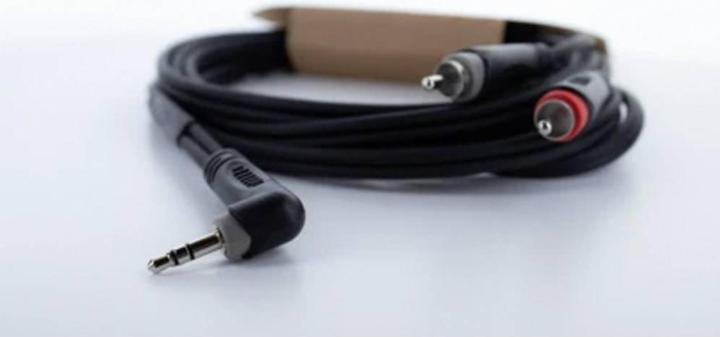 Produktbild Cordial 14858 Klinke / Cinch Audio Y-Adapter (1x Klinkenstecker 3.5 mm - 2x Cinc (1 m)