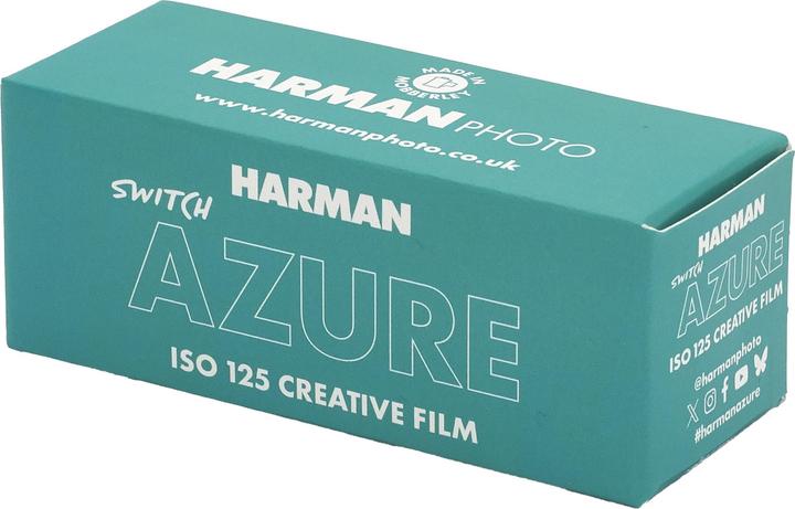 Actual product image Harman Photo SWITCH AZURE 125 film - 120 format