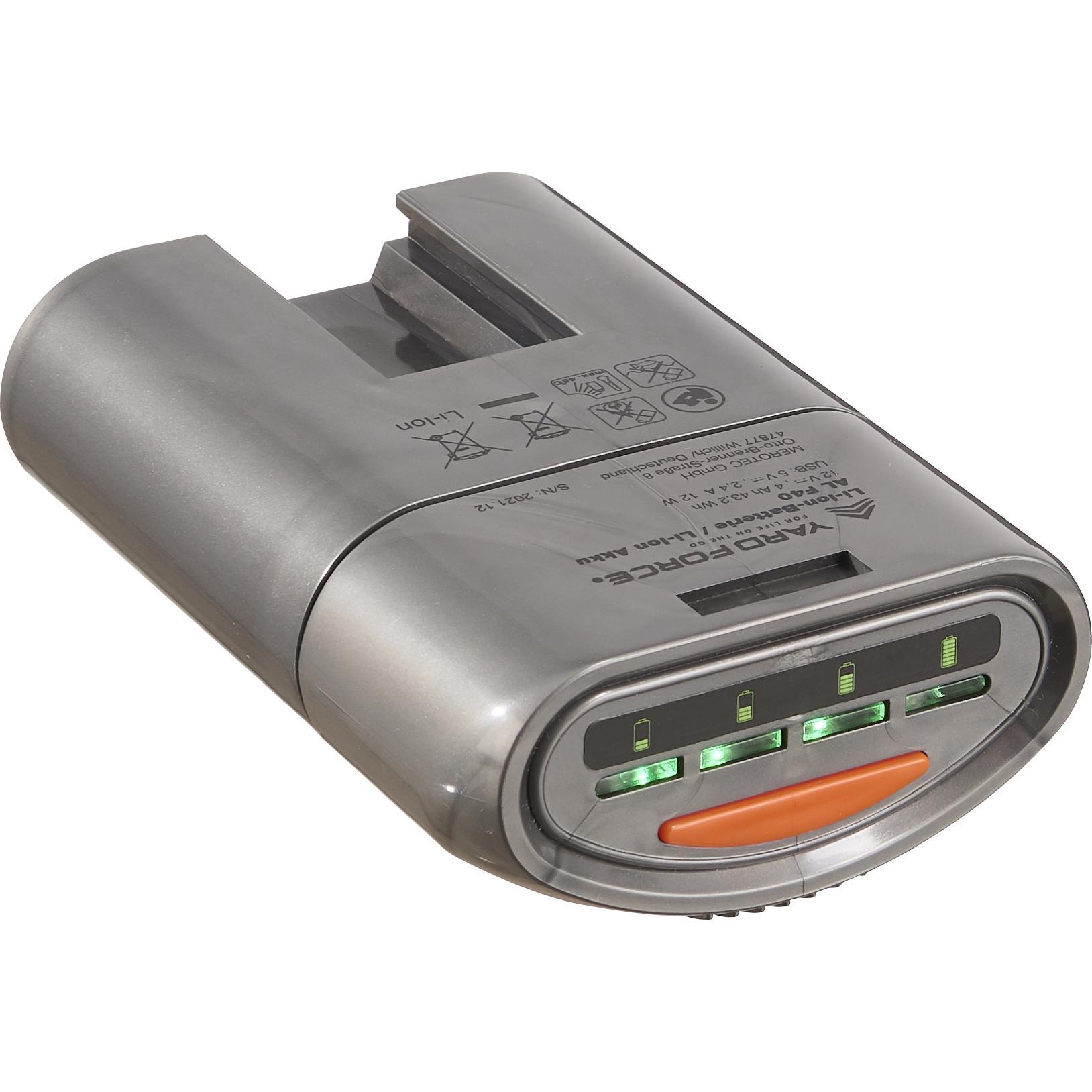 Thumbnail - Yard Force Lithium Ionen Batterie 12 Volt 4.0 Ah (4000 mAh, 48 Wh), Powerbank