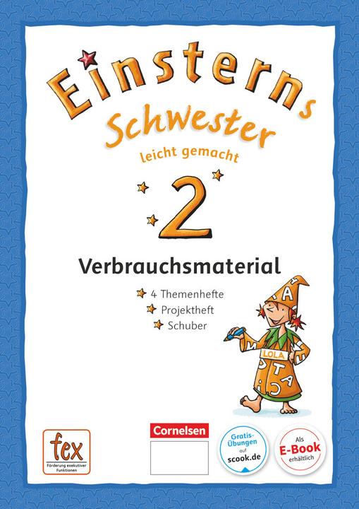 Produktbild Einsterns Schwester - Sprache und Lesen - Neubearbeitung. 2. Schuljahr - Leicht gemacht (Deutsch, Alexandra Schwaighofer, Annette Schumpp, Daniela Dreier-Kuzuhara, Katrin Pfeifer, Roland Bauer, Susanne Famulla, 2018)