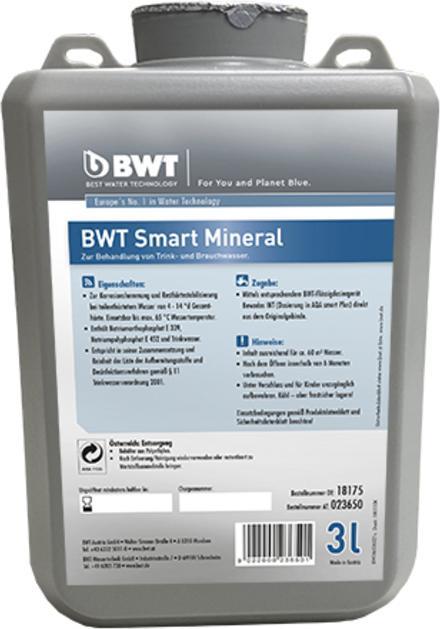 BWT Dosiermittel smart Mineral 3 Liter, nur für AQA smart Plus