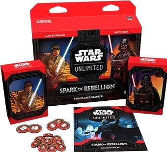 Produktbild Star Wars Der Funke einer Rebellion Zwei-Spieler-Starter-Box (Englisch, Booster Pack)