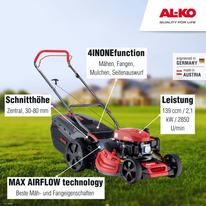 Actual product image AL-KO Comfort 51.0 P-A petrol lawnmower (Petrol)