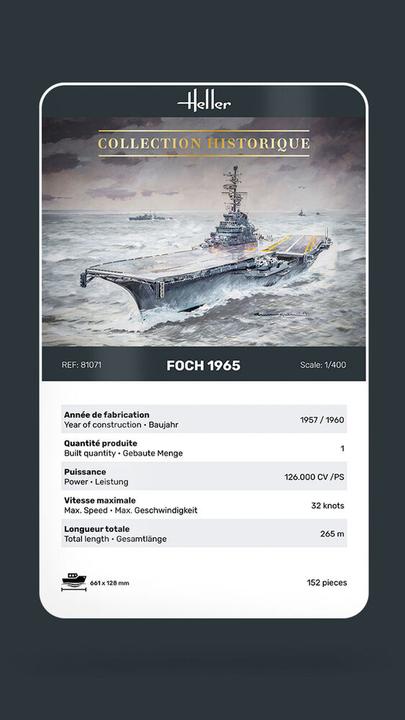 Actual product image Heller Foch