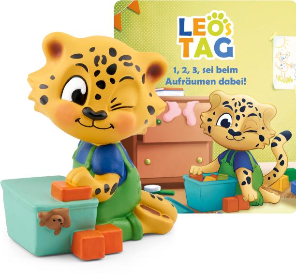 Produktbild Tonies Leos Tag - 1, 2, 3 sei beim Aufräumen dabei! (Deutsch)