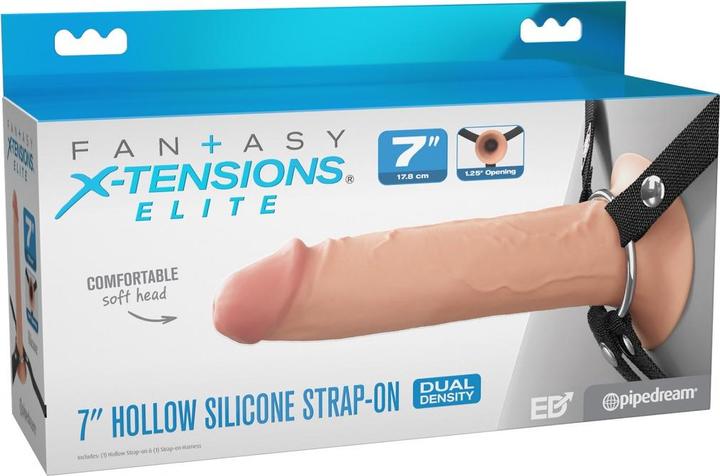 Actual product image Pipedream Hollow strap-on