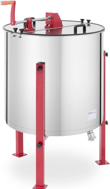 Wiesenfield Honey Extractor - diagonal - hand drive - 8 combs