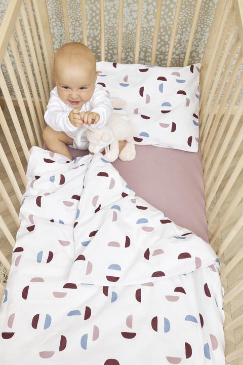 Meyco Bed linen 100x135 cm Shapes lilac