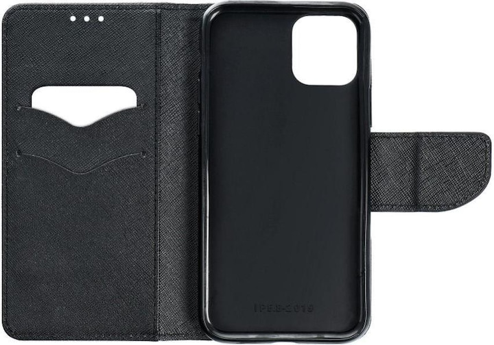 Produktbild Partner Telecom Book case OEM FANCY Book case for SAMSUNG Galaxy A3 2017 black (Samsung Galaxy A3 (2017))