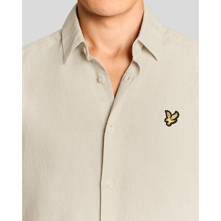 Produktbild Lyle and Scott Hemd aus Leinenmischgewebe (L)