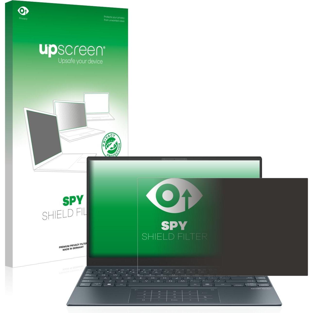 upscreen Spy Shield Blickschutzfilter (33.80", 16 : 9), Notebook Schutzfolie