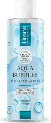 Lirene Aqua Bubbles Hyaluronic Acid 4D Moisturizing Tonic For All Skin Types 200Ml (Gesichtswasser, 200 ml)