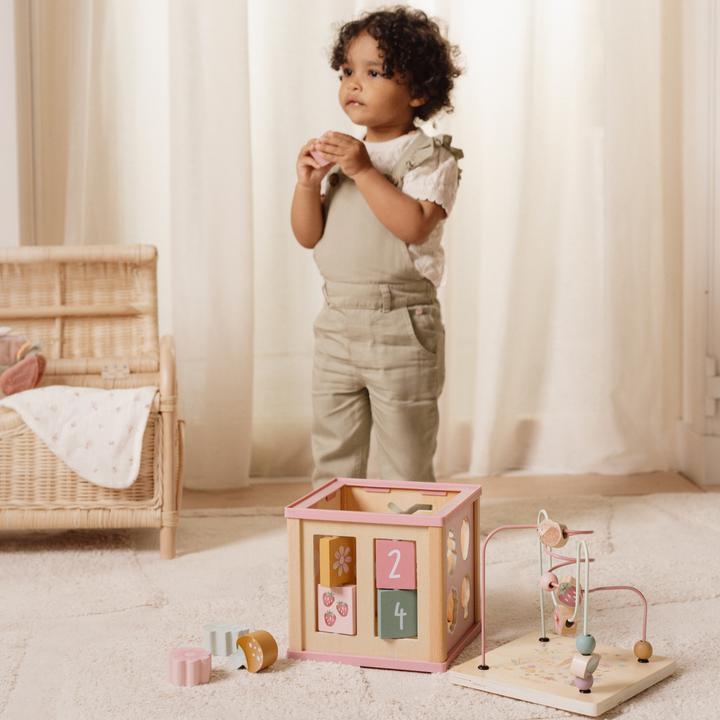 Produktbild Little Dutch Aktivitätenwürfel Fairy Garden mit Motorikschleife