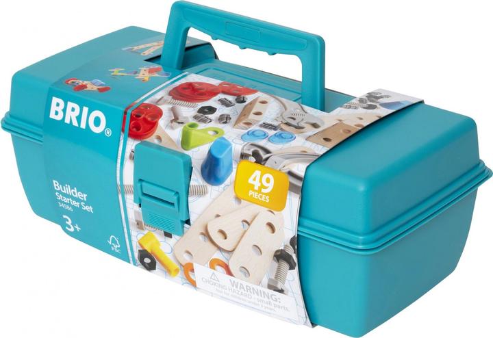 Productafbeelding Brio Houten Bouwspeelgoed Bouwdoos 48st.