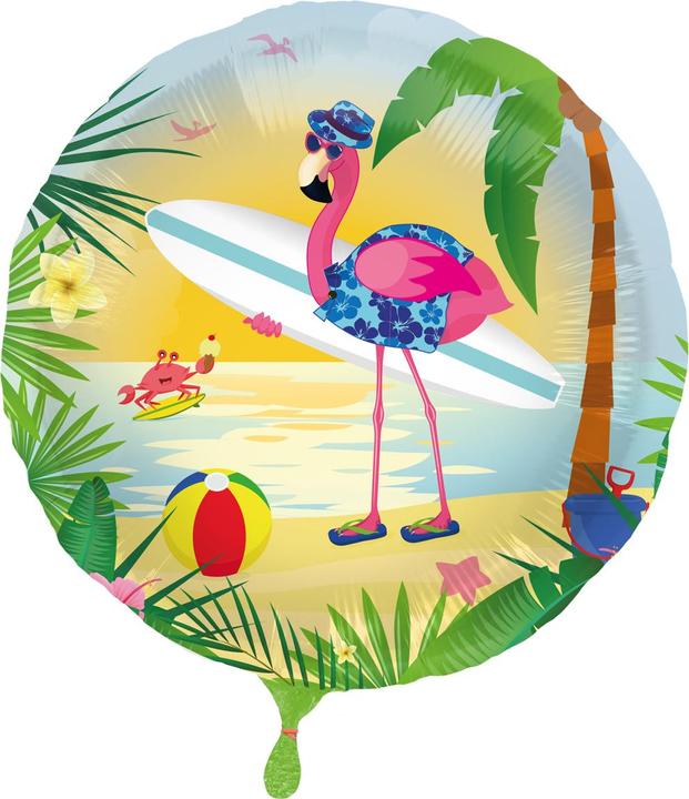 Produktbild Folat Folienballon Flamingo (1 x)