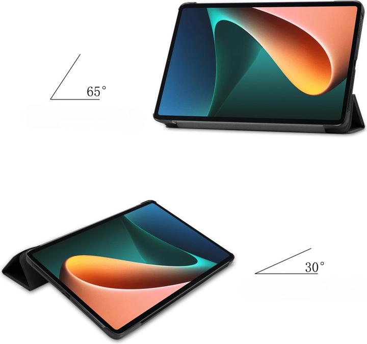Actual product image Cover-Discount Xiaomi Pad 5 - Tri-fold Smart Case black (Xiaomi Pad 5)