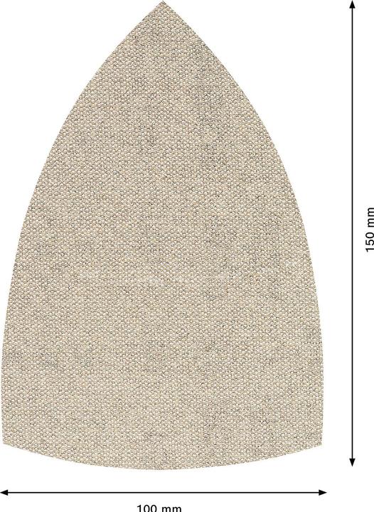 Produktbild Bosch Professional Zubehör EXPERT M480 Schleifnetz für Multischleifer 100 x 150 mm, G 80, 10-tlg. (80, P80)