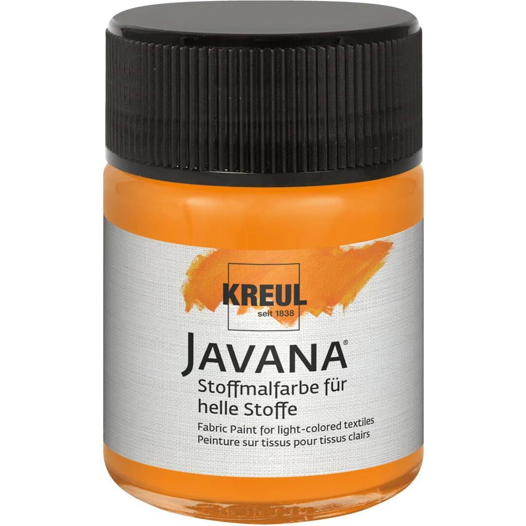 Kreul, Künstlerfarbe + Bastelfarbe, Textil Sunny 50ml (Orange, 50 ml)