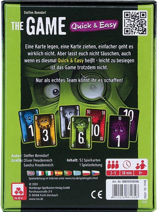 Immagine prodotto ASS Altenburg Il Gioco - Facile e veloce, gioco di carte, per 2-5 giocatori, da 8 anni (edizione DE) (Tedesco)