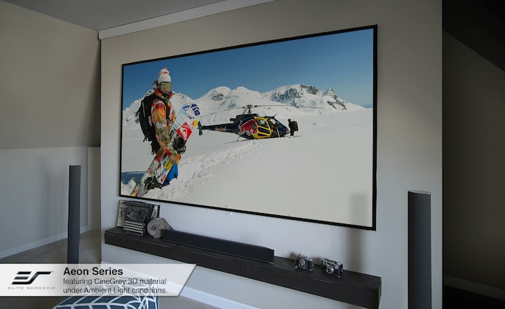 Actual product image Elite Screens Aeon Edge Free (150", 16:9)