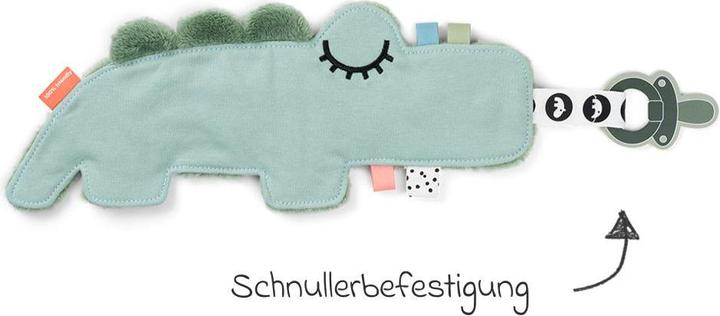 Produktbild Done by Deer Schmusetücher Schmusetuch mit Schnullerhalter - Croco -