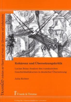 Produktbild Kohärenz und Übersetzungskritik (Deutsch, Julia Richter, 2010)