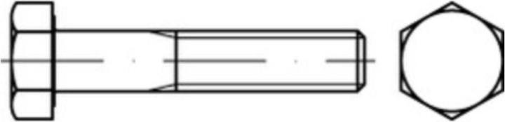Actual product image Hexagon head screw ISO 4014 w.shank M 52 x 240 8.8 (1 Screw per piece)