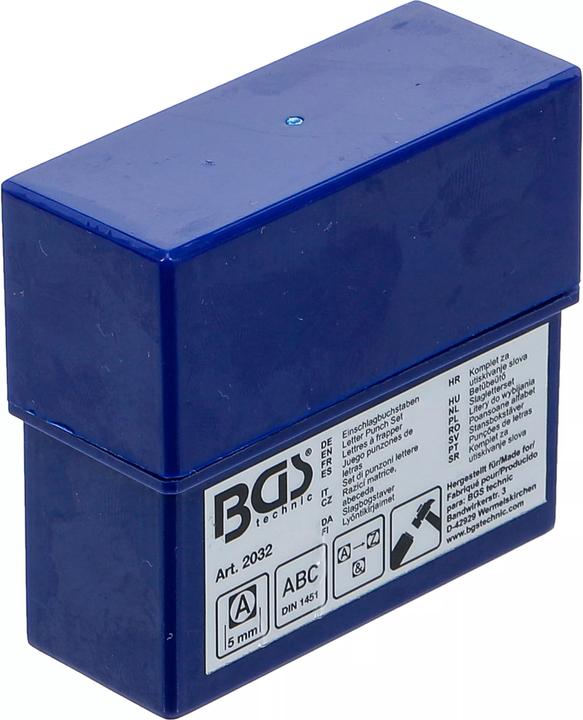 Actual product image BGS Lettres à frapper | 5 mm