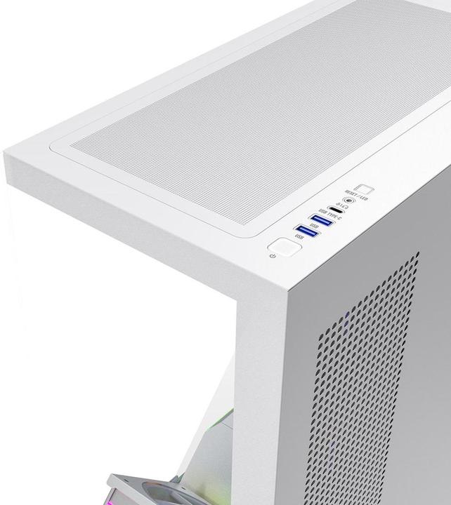 Image du produit Modecom Obudowa Volcano Stellar Plus Argb Midi 5f White (ATX, mATX, Mini-ITX)