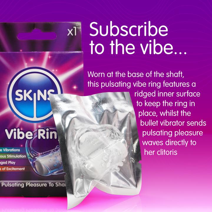 Produktbild Skins Vibe Ring vibrating penis cap 1pcs.