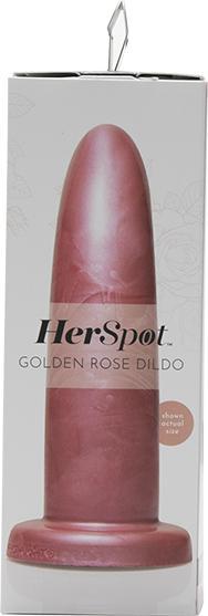 Produktbild Fleshlight HerSpot Dildo Golden Rose Medium