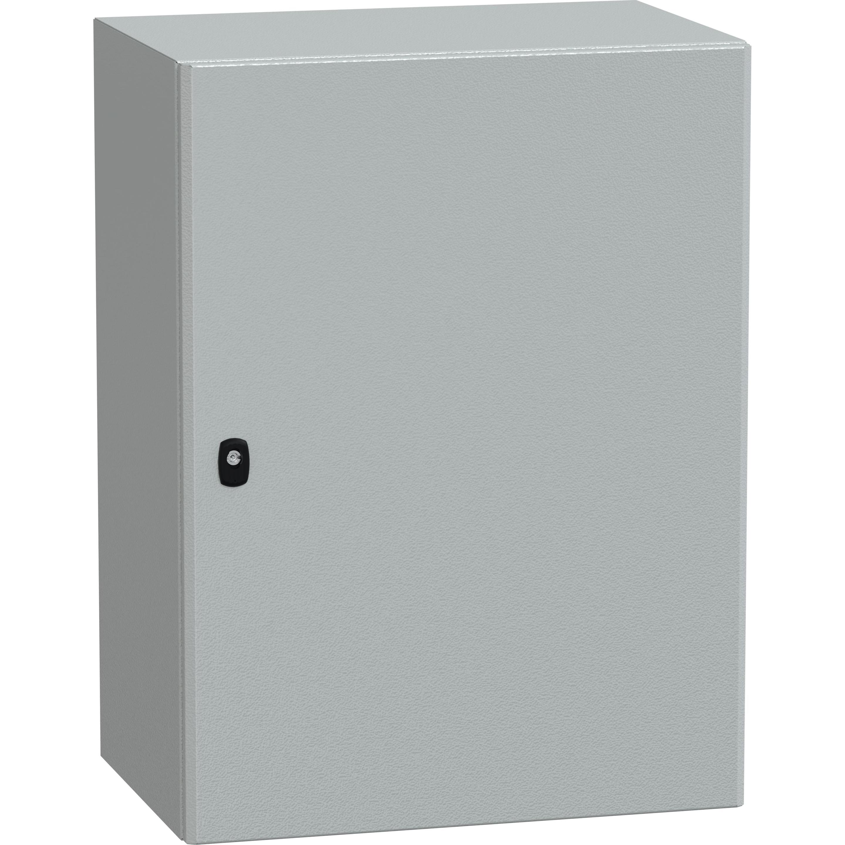 Schneider Electric, Verteilerschrank, Spacial S3D Volltür mit Montageplatte NSYS3D8640P