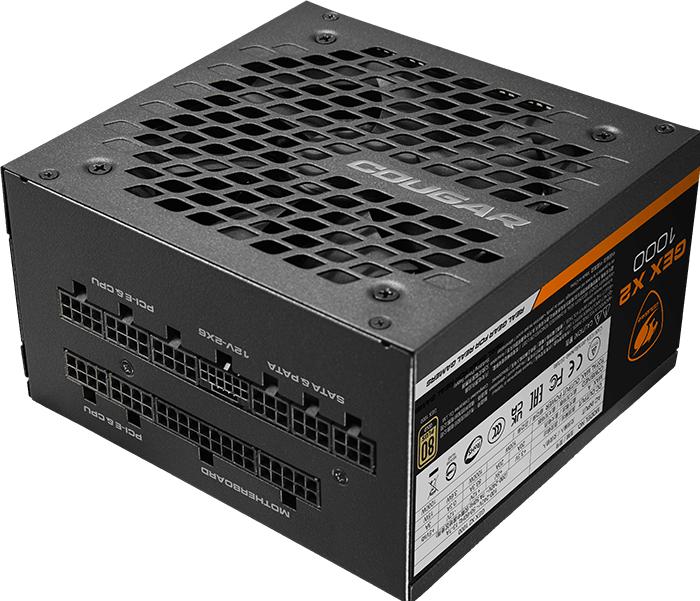 Image du produit Cougar Alimentation ATX GEX X2 - 1000W (Noir) (1000 W)