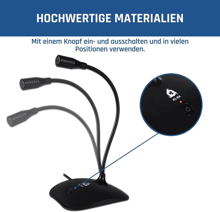 Image du produit Fourze USB Standmikrofon für PC/Mac