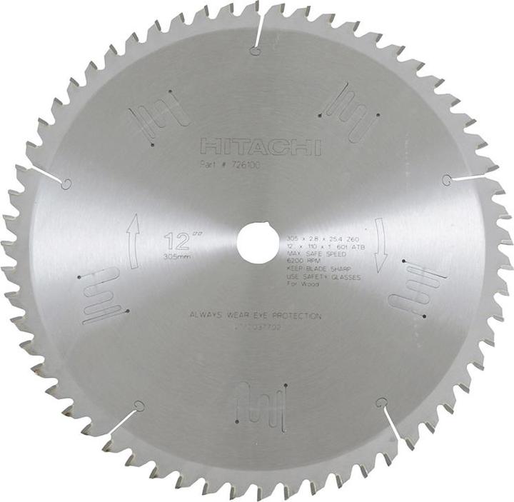 Actual product image Hitachi Pjovimo diskas medžiui HiKOKI 255x30x1,8mm 24T