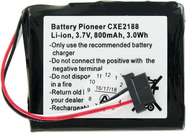 Immagine prodotto Pioneer Akku CXE2188, AVIC-F320BT, Akku 338937010176