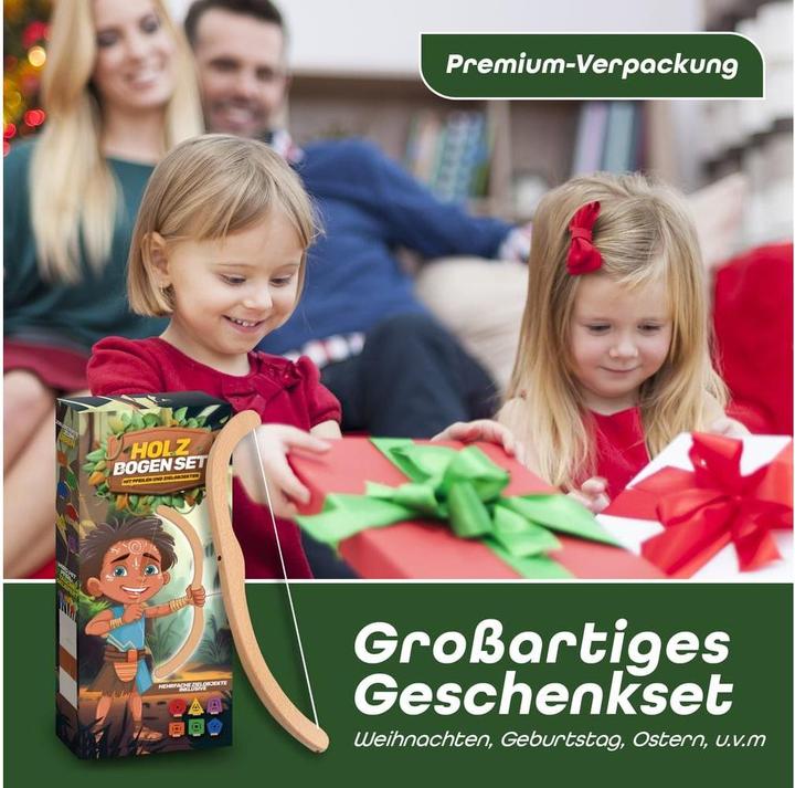 Actual product image Bogenkönig Bogenschiess-Set 12-teilig