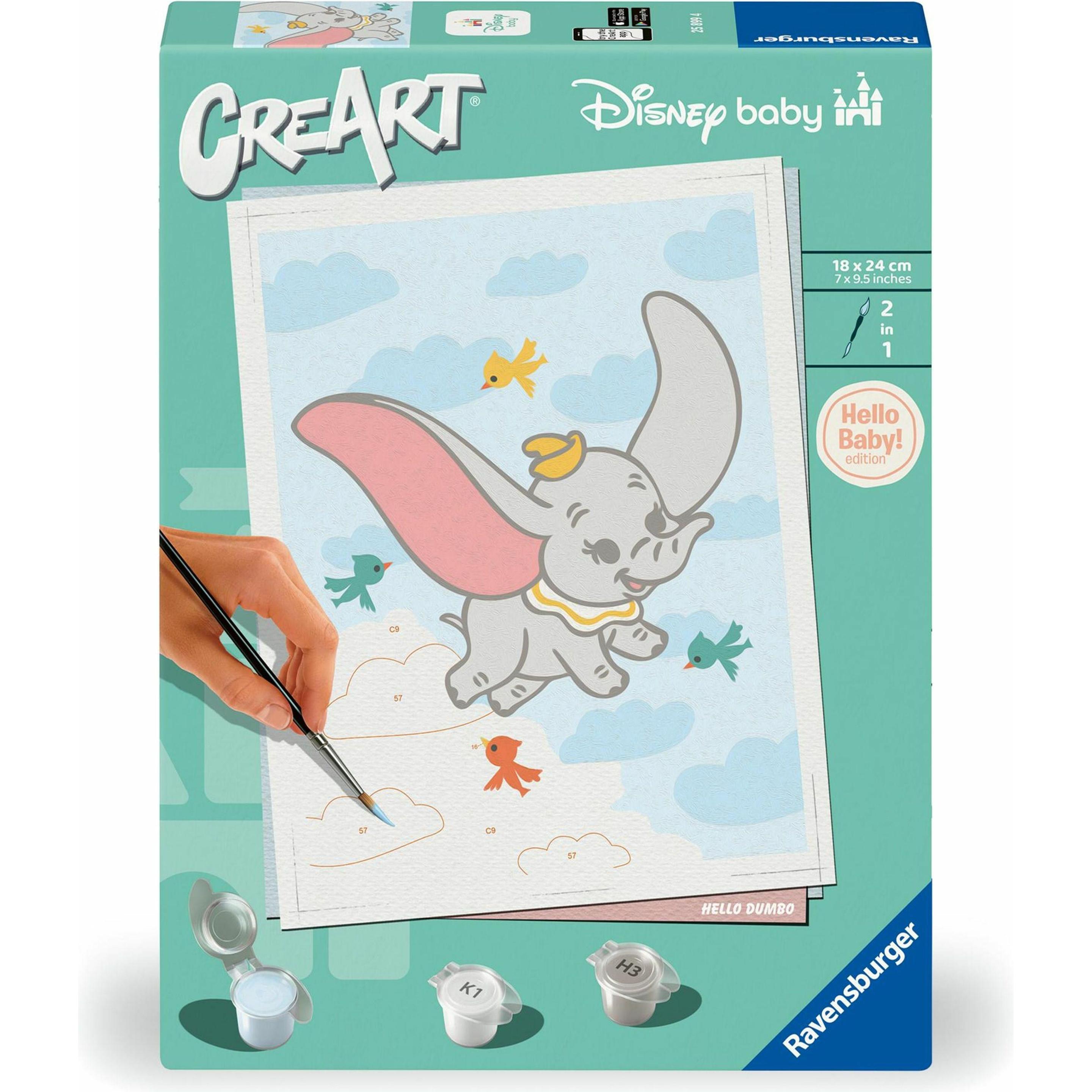 Ravensburger Creart Hello Baby Disney Baby - Dumbo
