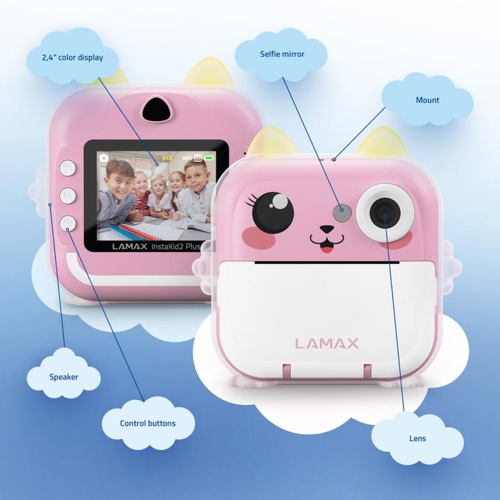 Actual product image Lamax InstaKid2 Plus Pink