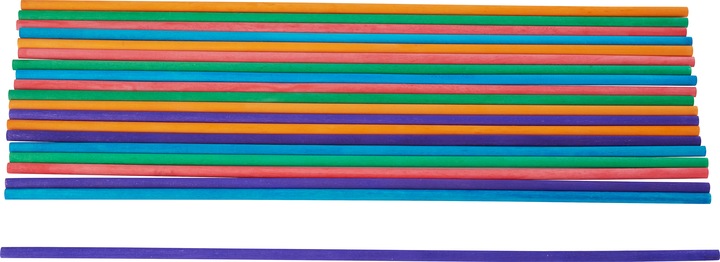 Immagine prodotto VBS Bastoncini rotondi di legno colorati, 50 cm