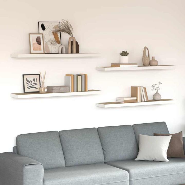 Actual product image vidaXL Wandregal (23.50 x 120 x 3.80 cm)
