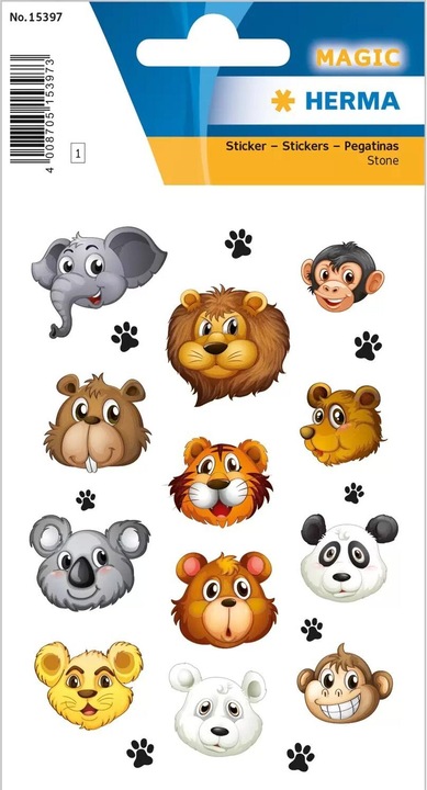 Produktbild Herma Sticker Tiere