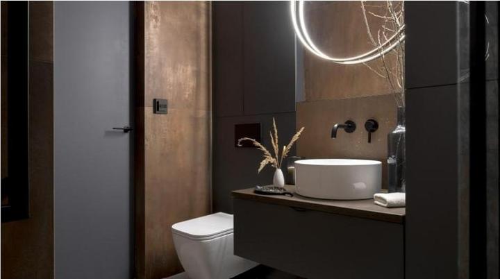 Produktbild Heatit HEAE5430568 - Z-TRM6 Thermostat Z-Wave 800 series (Black Matt)