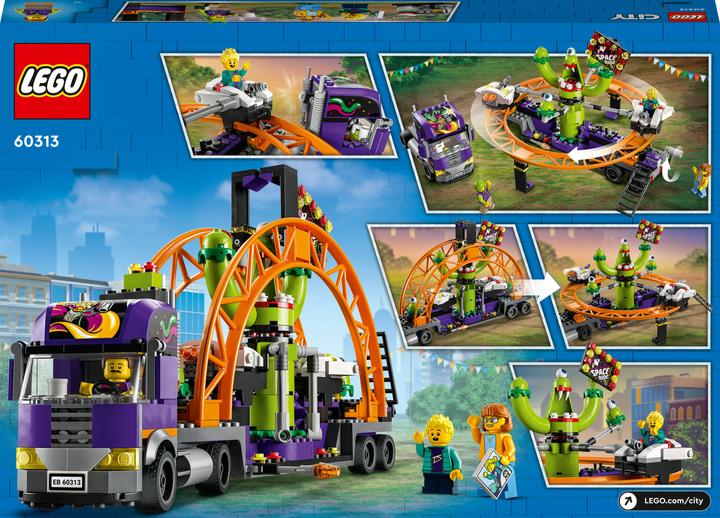Produktbild LEGO LKW mit Weltraumkarussell (60313, LEGO City)