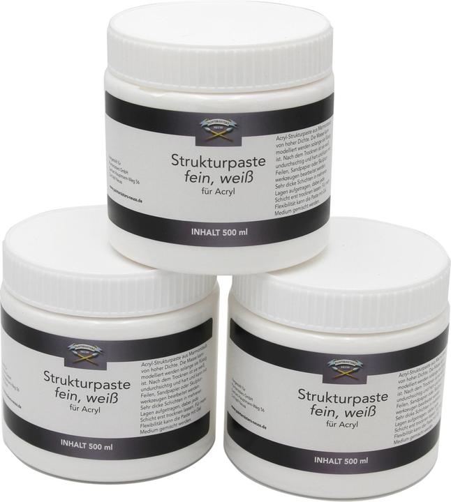 Image du produit Paintersisters Strukturpaste (Blanc, 500 ml)
