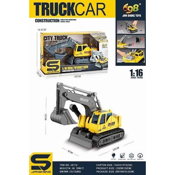 Artyk Bagger mit Licht und Ton 1:16