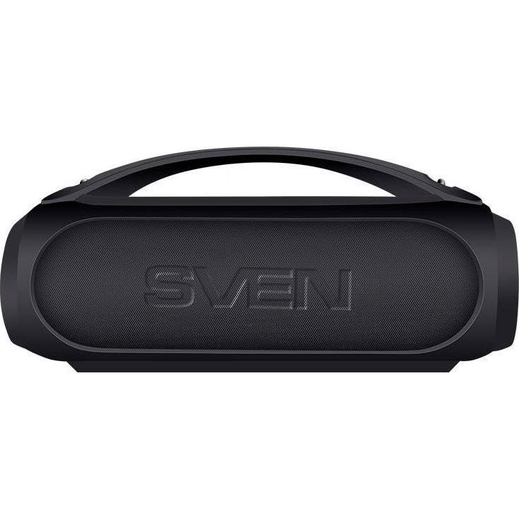 Sven PS-380, juodas, power output (RMS), Atsparus vandeniui (IPx5), TWS, Bluetooth, FM, USB, lithium (Stromversorgung üb...